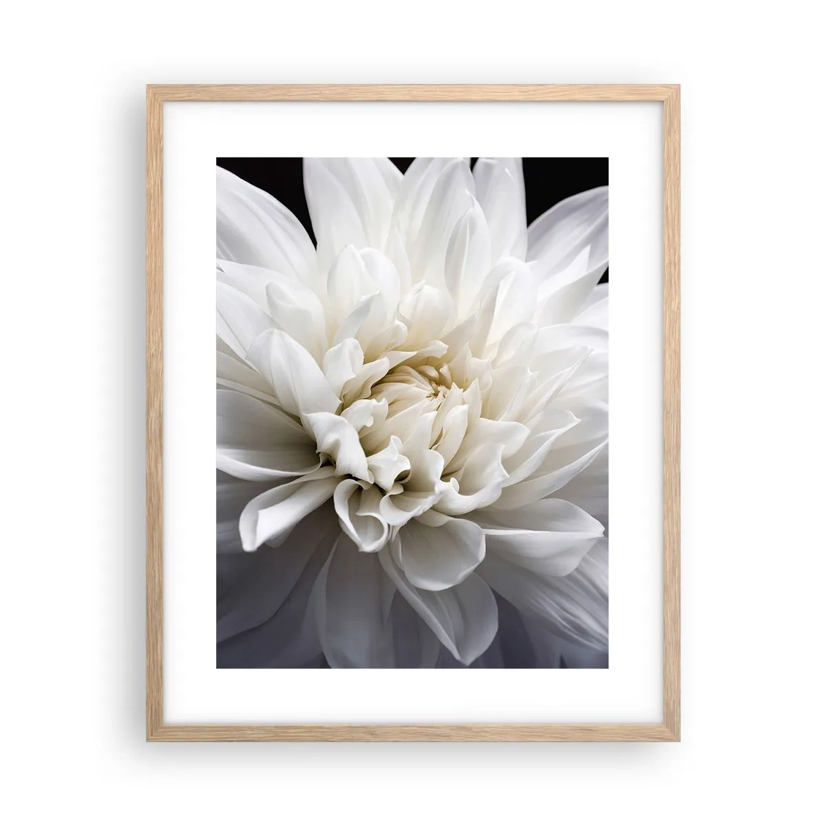 Poster in cornice rovere chiaro - Il mattino della sposa - 40x50 cm