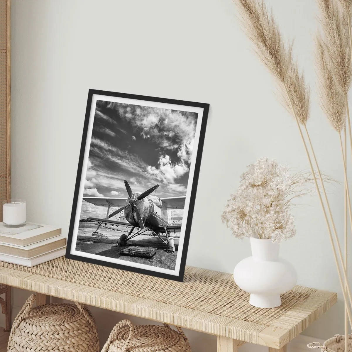 Poster in cornice nera - Non vedo l'ora! - 40x50 cm