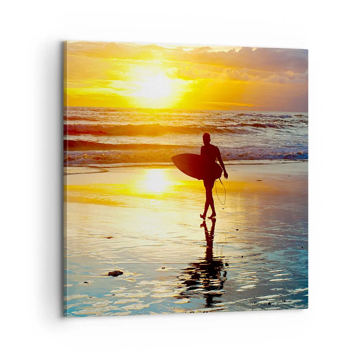 Quadro su tela - Stampe su Tela - Il ritorno del guerriero - 60x60 cm