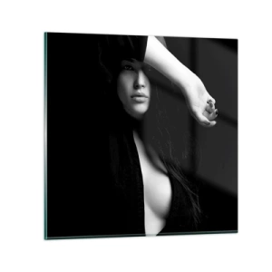 Quadro su vetro - Scuola di seduzione - 50x50 cm