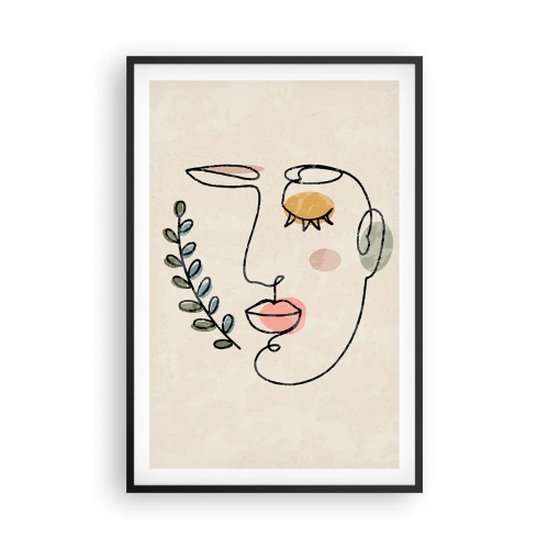 Poster in cornice nera - La pace ritrovata - 61x91 cm