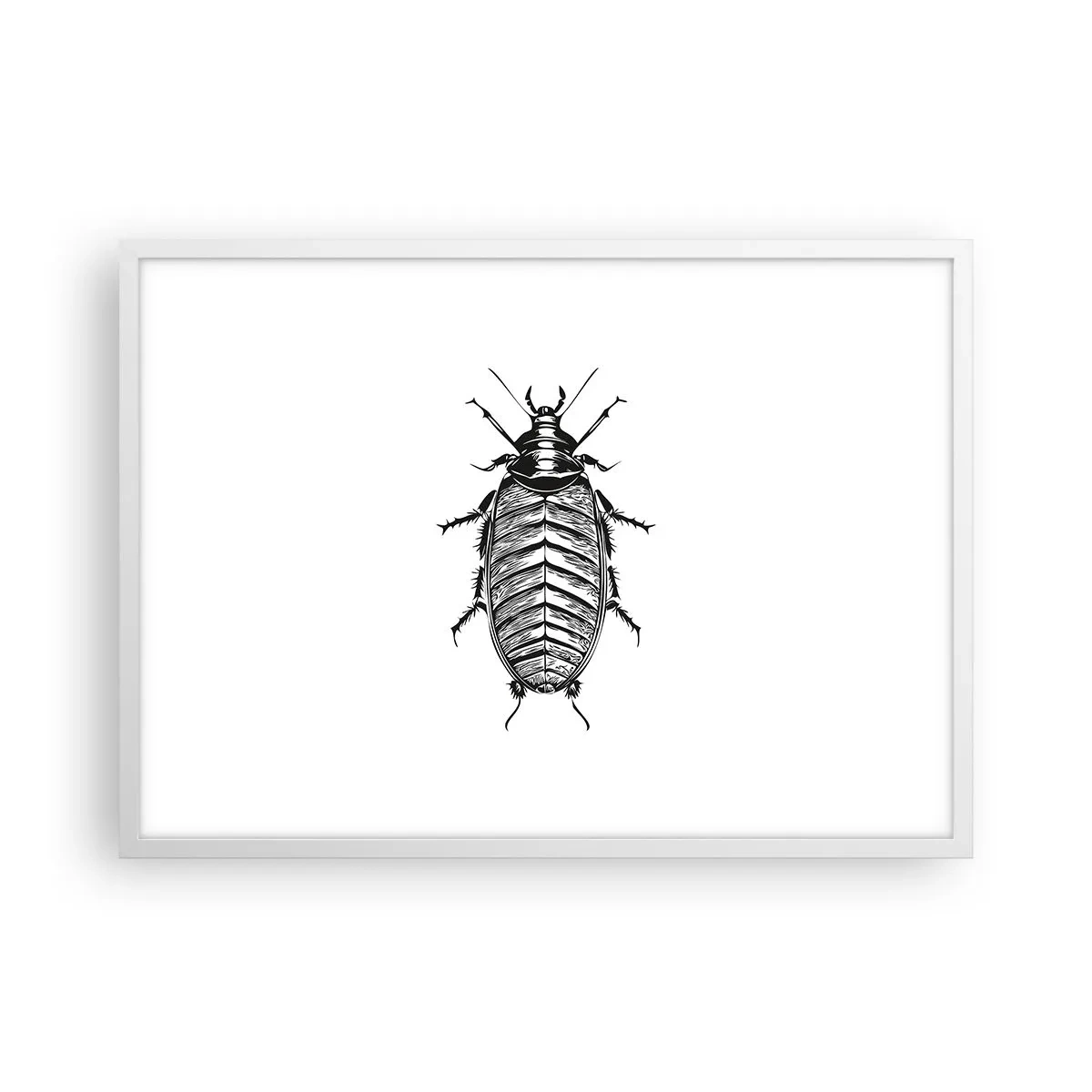 Poster in cornice bianca - Che esemplare! - 70x50 cm