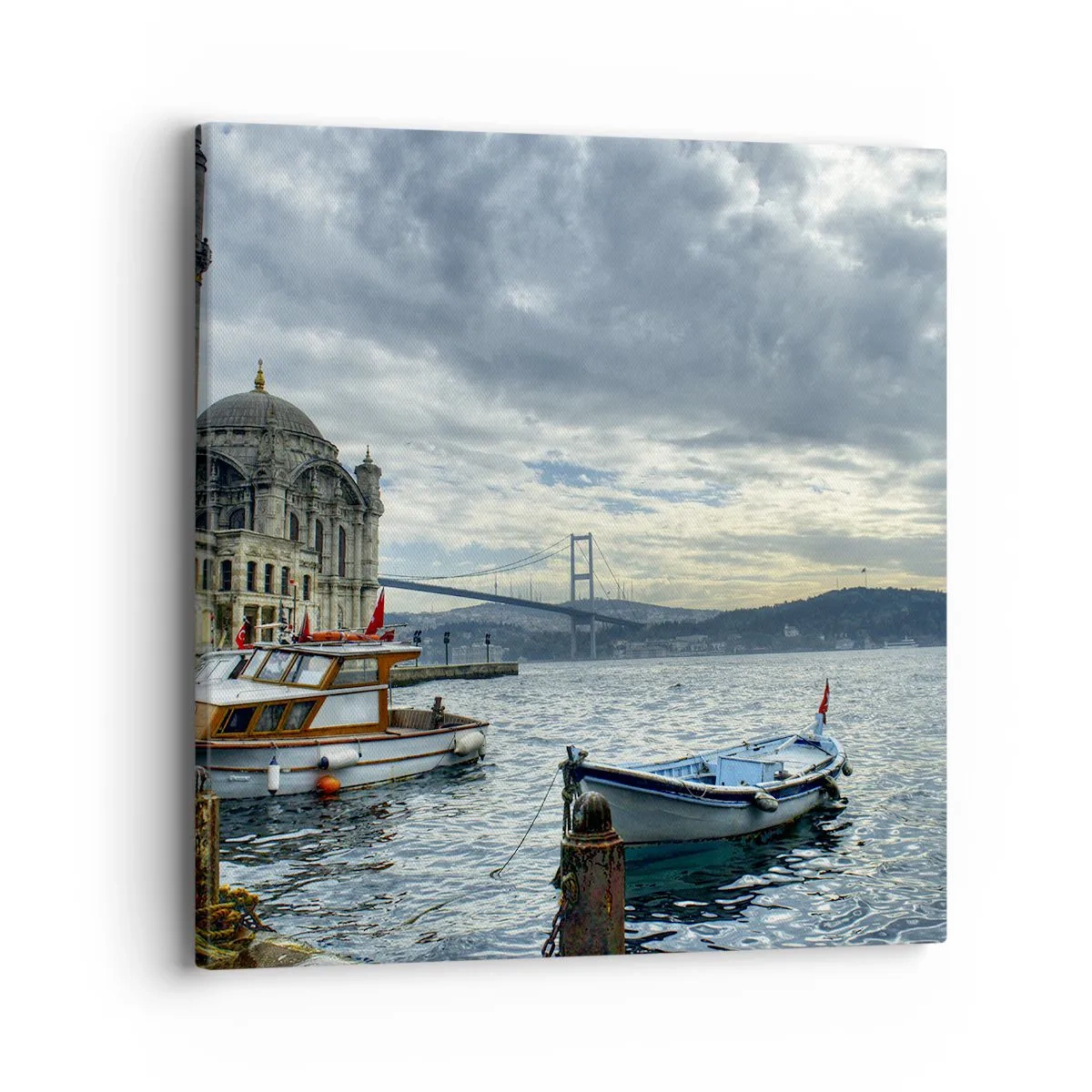 Quadro su tela - Stampe su Tela - Ai confini dei mondi - 40x40 cm