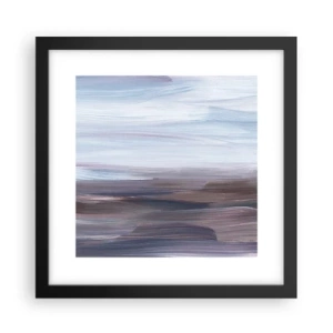 Poster in cornice nera - Gli elementi: l'acqua - 30x30 cm