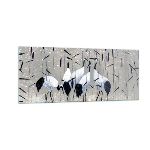 Quadro su vetro - Tra i suoi - 100x40 cm