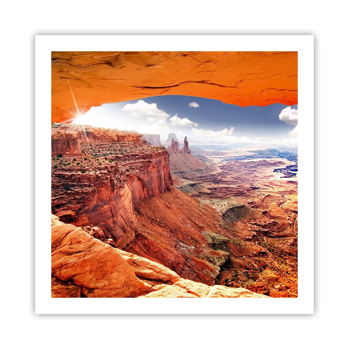 Poster - Scolpiti dalla natura - 60x60 cm