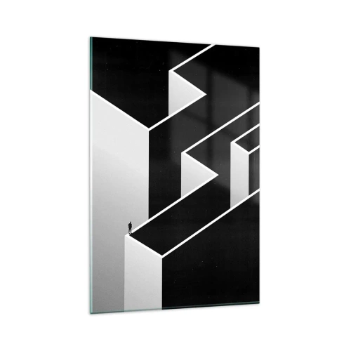 Quadro su vetro - Solitudine al vertice - 80x120 cm