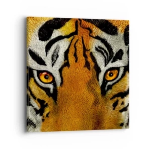 Quadro su tela - Stampe su Tela - Minacciosa e bella - 40x40 cm