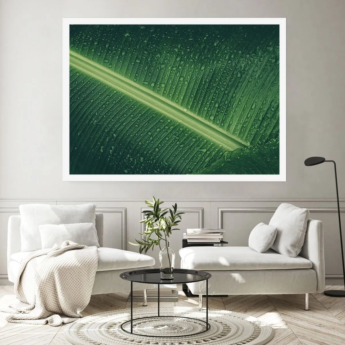 Poster - La struttura del verde - 91x61 cm