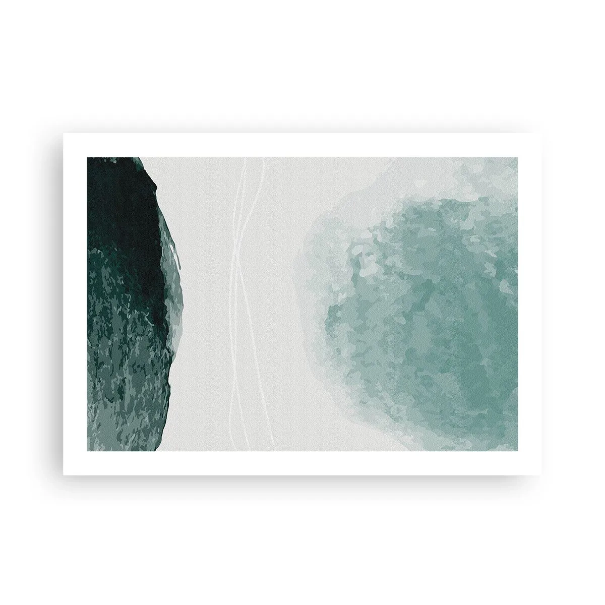 Poster - Incontro con la nebbia - 70x50 cm