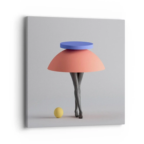 Quadro su tela - Stampe su Tela - Composizione surrealista - 40x40 cm