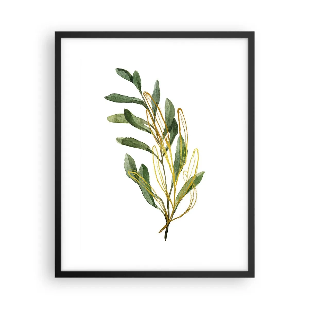 Poster in cornice nera - Tutto ciò che è buono - 40x50 cm