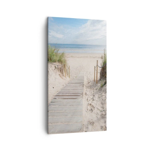 Quadro su tela - Stampe su Tela - Fino all'orizzonte - 45x80 cm
