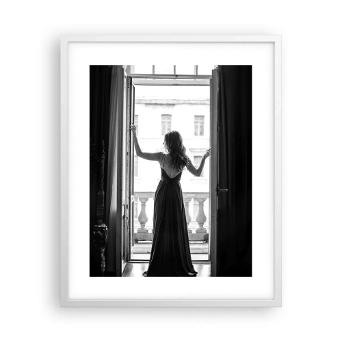Poster in cornice bianca - In grande stile - 40x50 cm