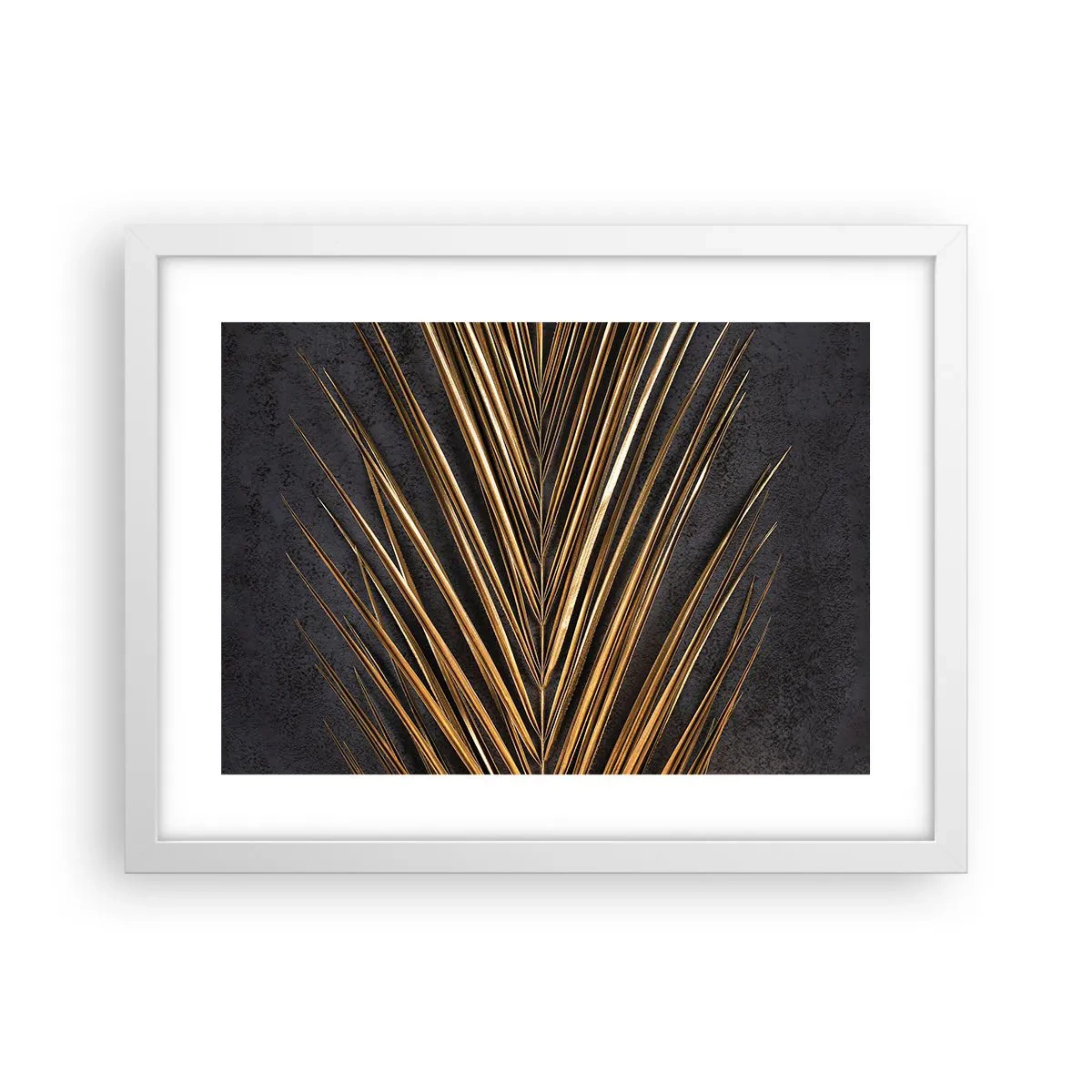 Poster in cornice bianca - L'oro dei tropici - 40x30 cm