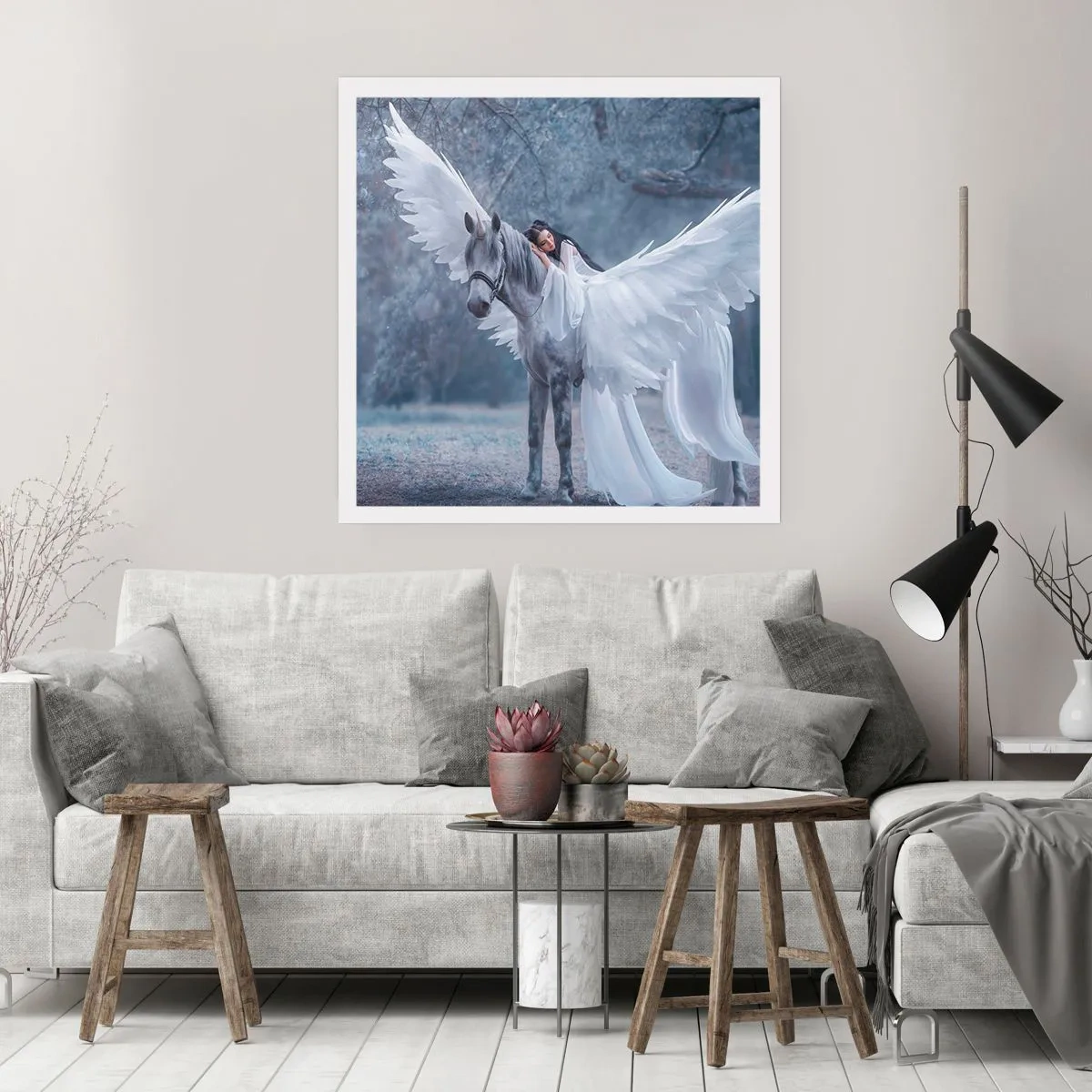 Poster - Momento ispirato - 40x40 cm
