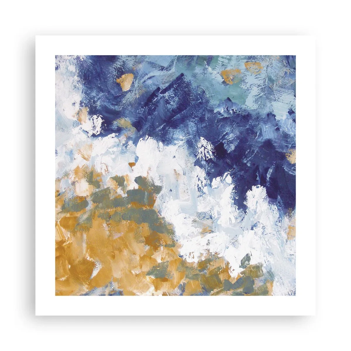 Poster - La danza degli elementi - 50x50 cm