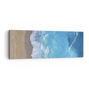 Quadro su tela - Stampe su Tela - La forza del blu - 90x30 cm