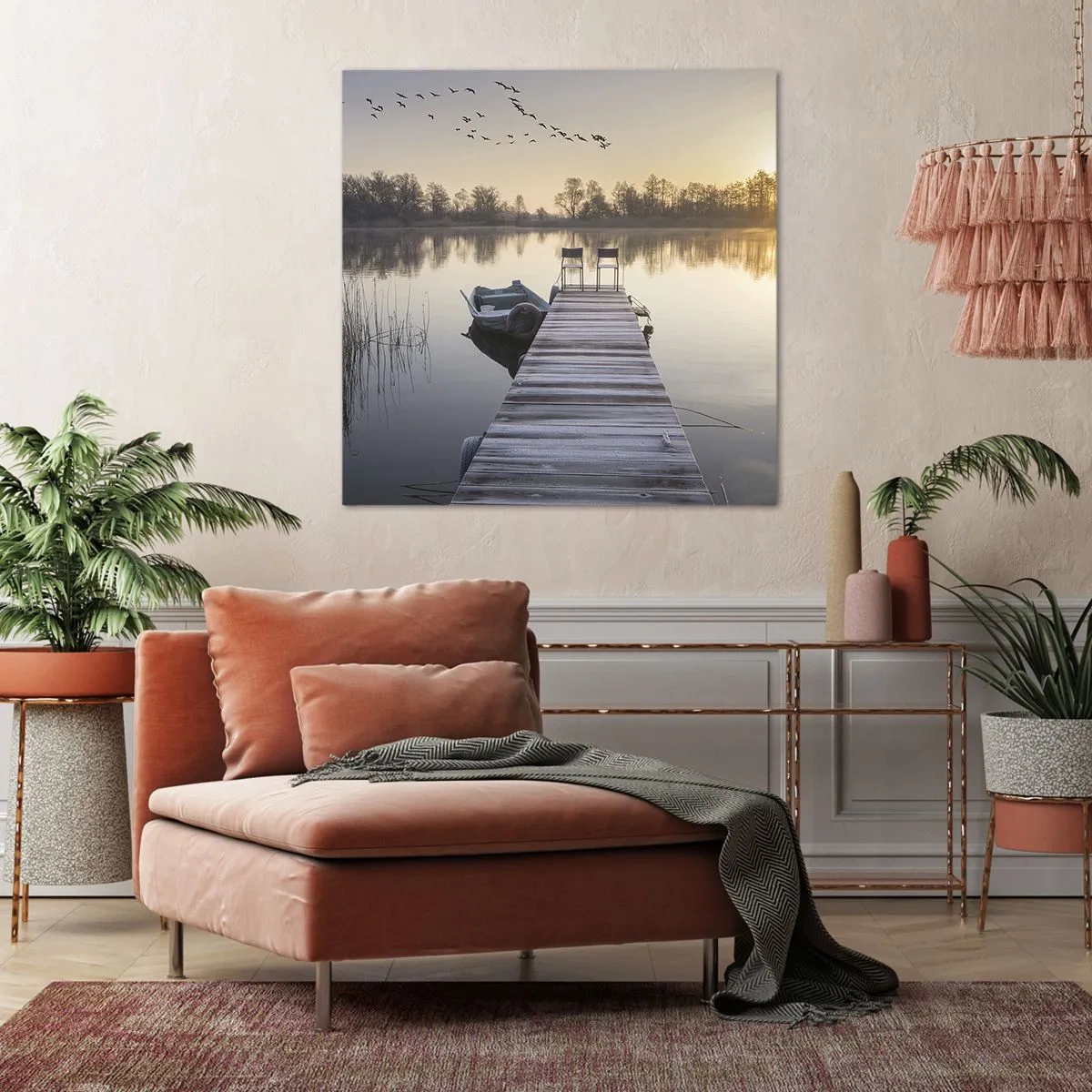 Quadro su tela - Stampe su Tela - Tornerò un giorno - 60x60 cm