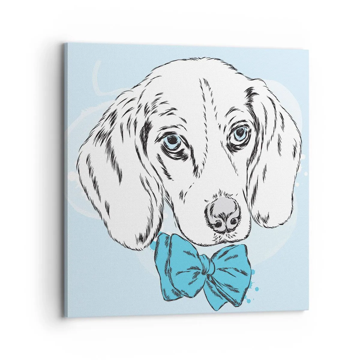 Quadro su tela - Stampe su Tela - Eleganza canina - 70x70 cm