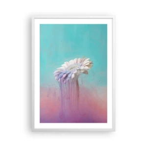 Poster in cornice bianca - L'aldilà dei fiori - 50x70 cm