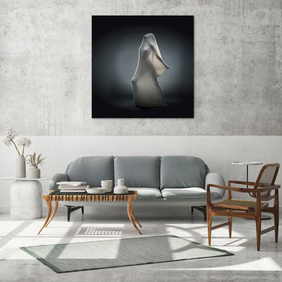 Quadro su vetro - Desideri nascosti - 60x60 cm