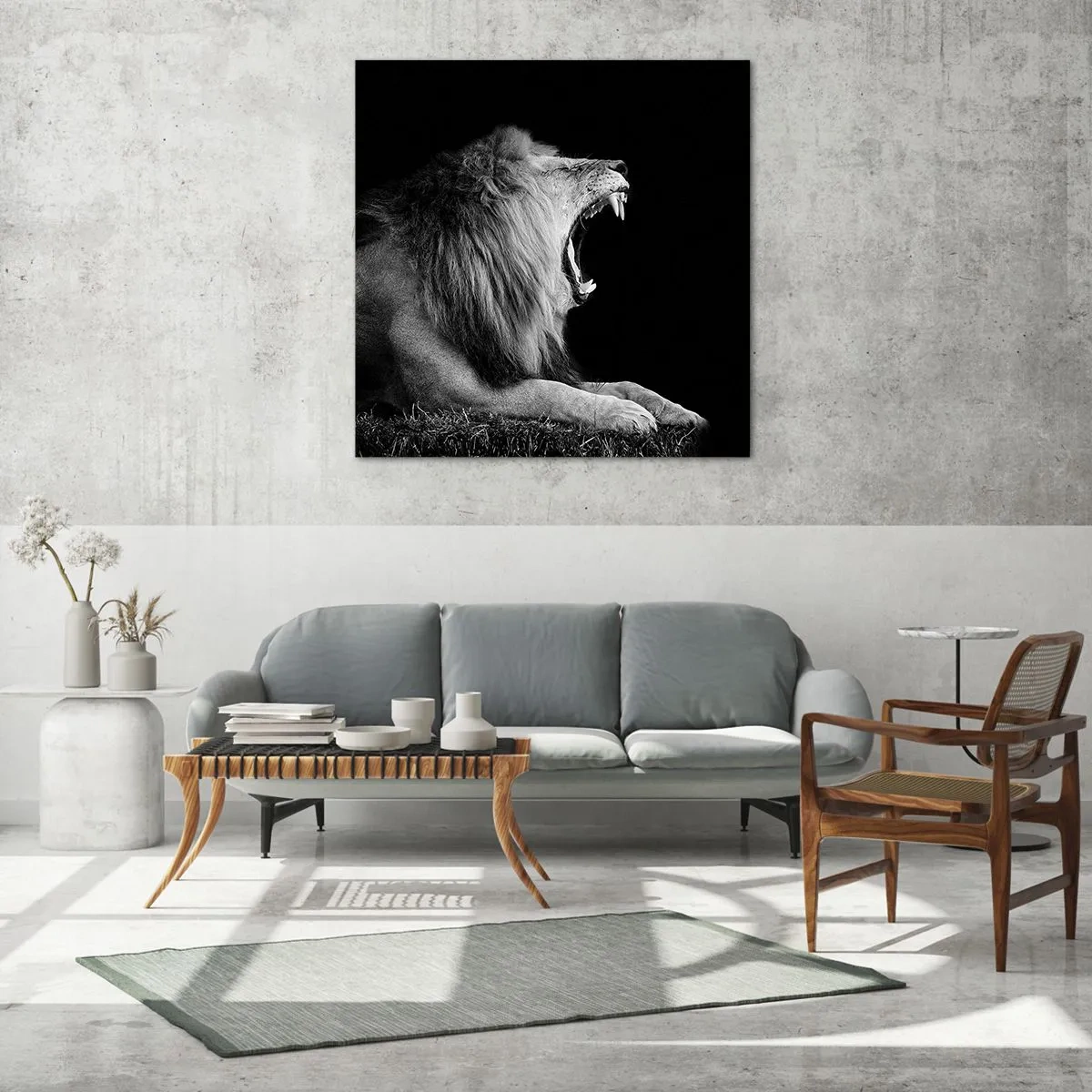 Quadro su vetro - Senza alcun dubbio - 50x50 cm