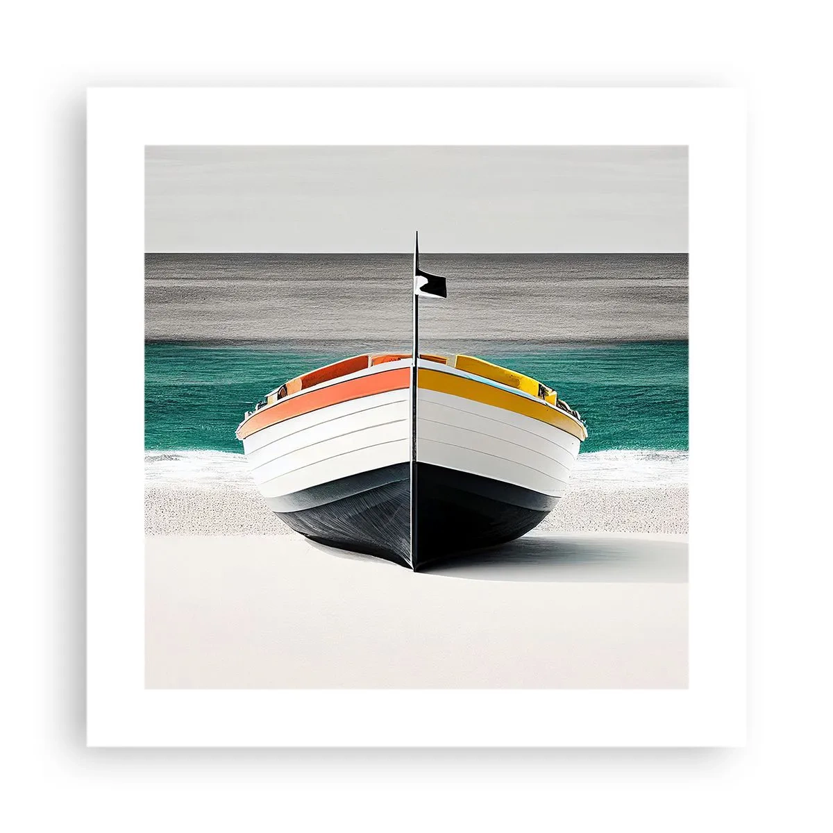 Poster - Al suo posto - 40x40 cm