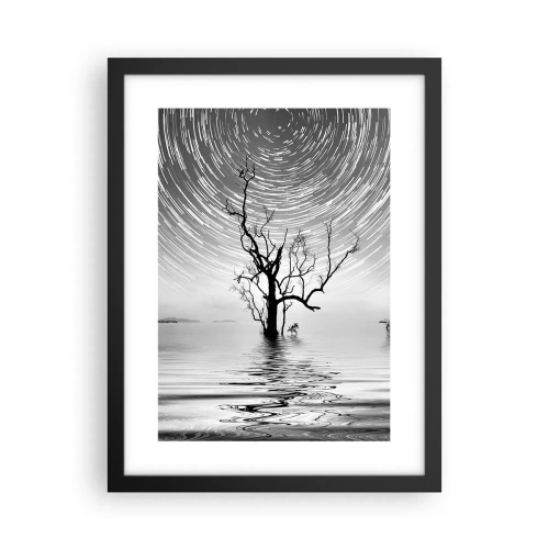 Poster in cornice nera - Sinfonia della natura - 30x40 cm