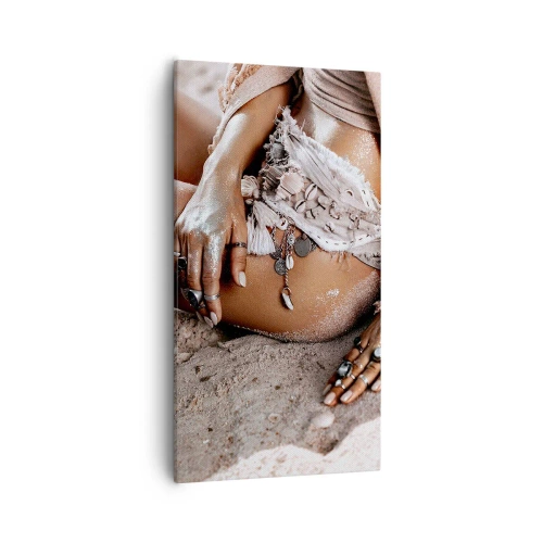 Quadro su tela - Stampe su Tela - Gettata dalle onde? - 55x100 cm
