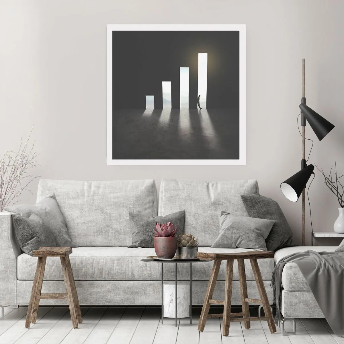 Poster - Successo - impressione - 50x50 cm