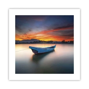 Poster - Viene una notte buona - 40x40 cm