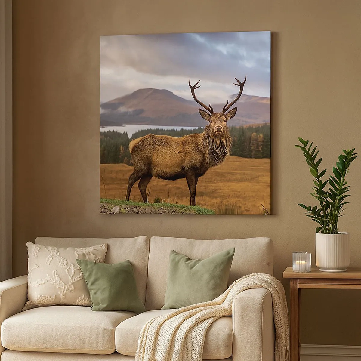 Quadro su tela - Stampe su Tela - Maestà della natura - 30x30 cm