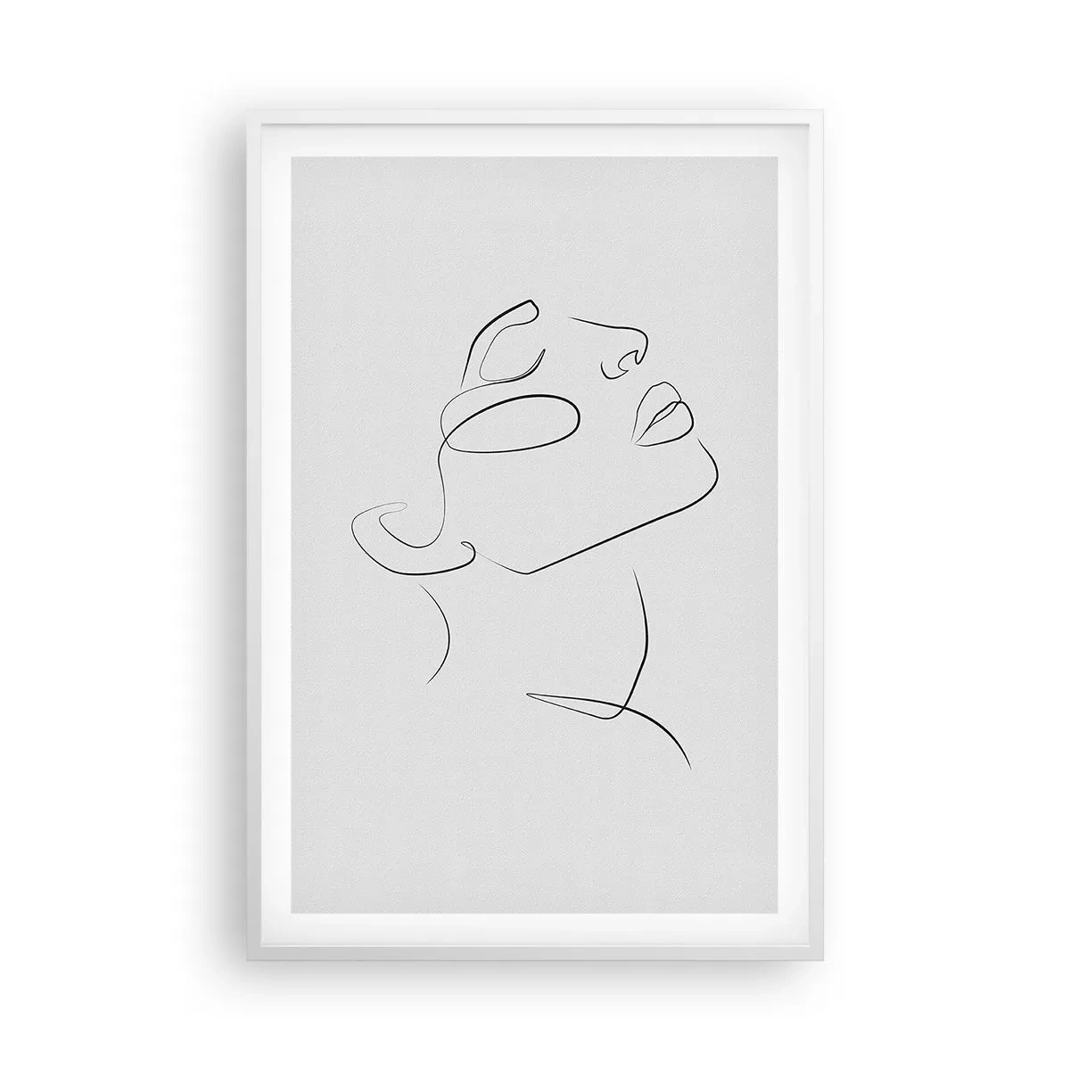 Poster in cornice bianca - I meandri dei sogni - 61x91 cm