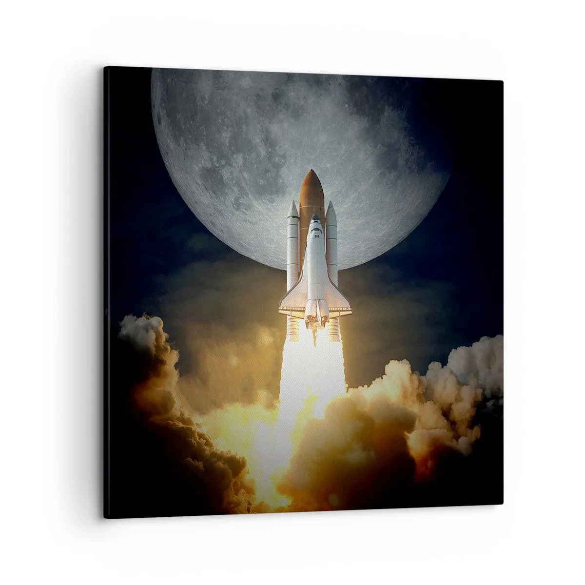 Quadro su tela - Stampe su Tela - L'inizio di un'avventura spaziale - 50x50 cm