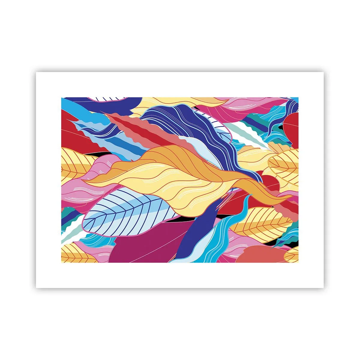 Poster - Disordine colorato - 40x30 cm