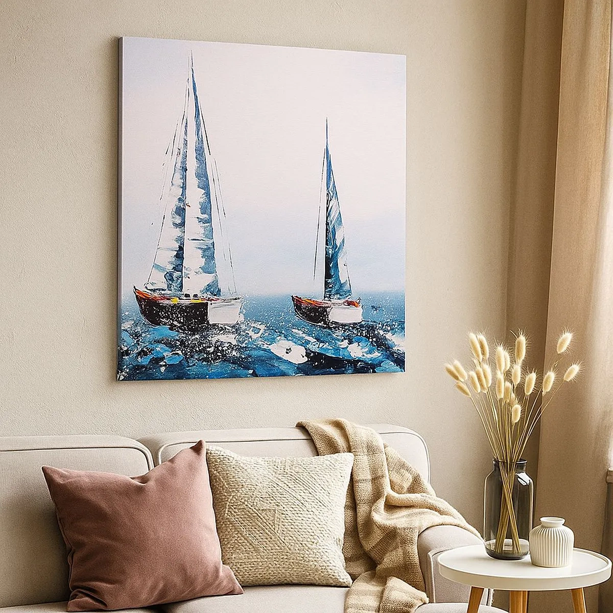 Quadro su tela - Stampe su Tela - Fratellanza nel vento - 30x30 cm