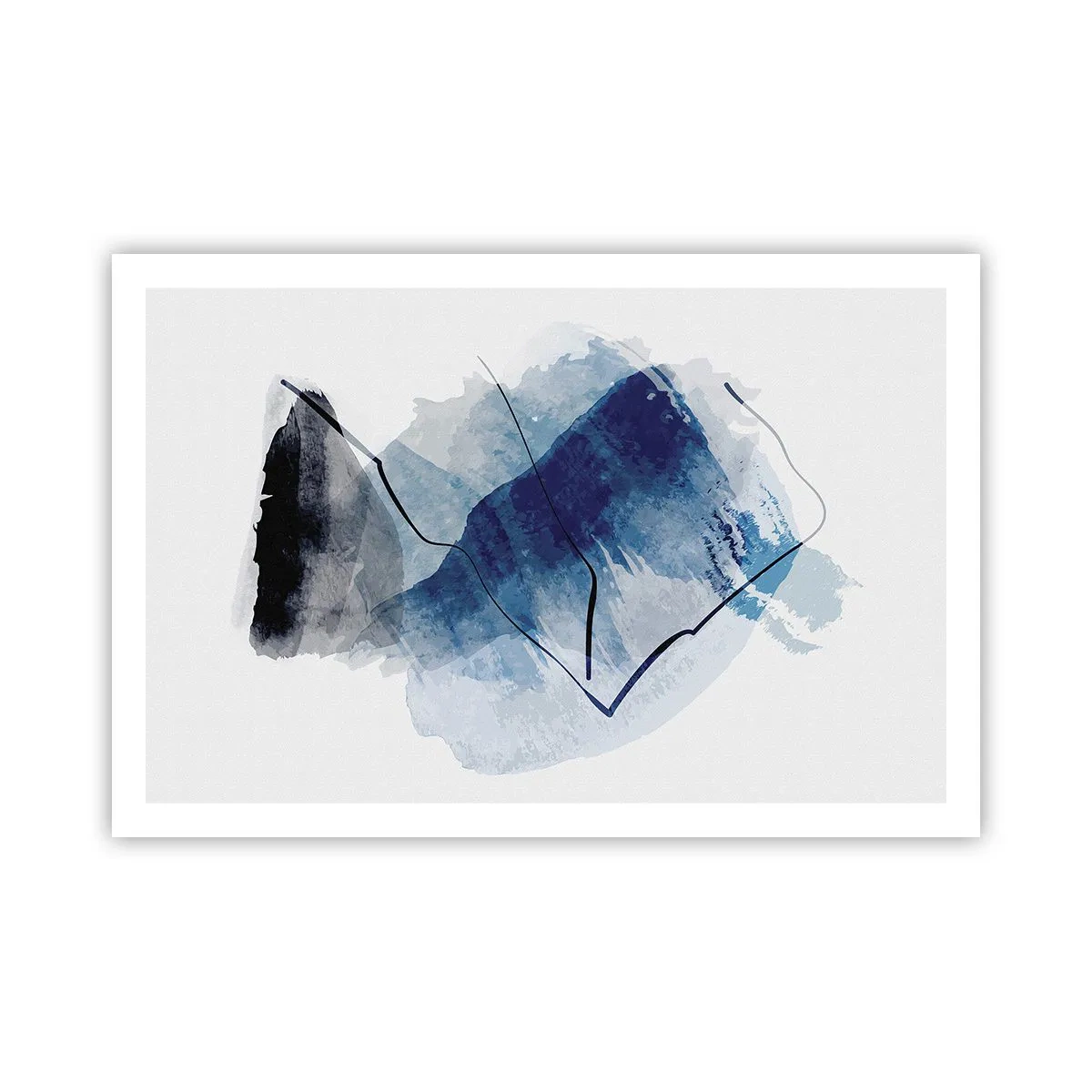 Poster - Monte di ghiaccio - 91x61 cm