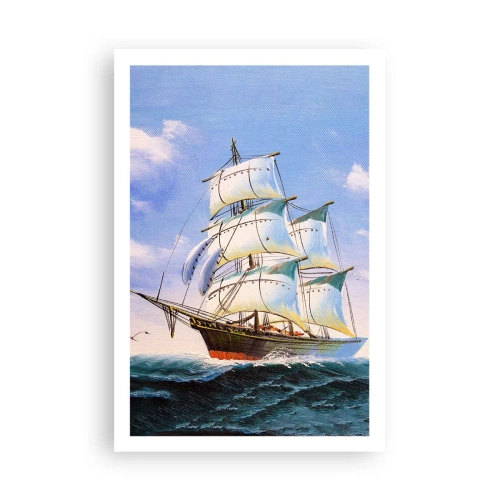 Poster - Con orgoglio nel vento - 61x91 cm
