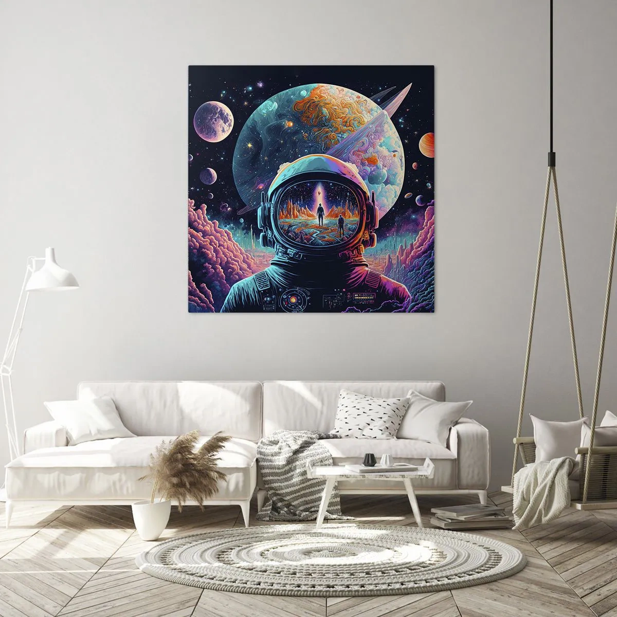 Quadro su tela - Stampe su Tela - I filosofi non l'avevano pensato - 50x50 cm