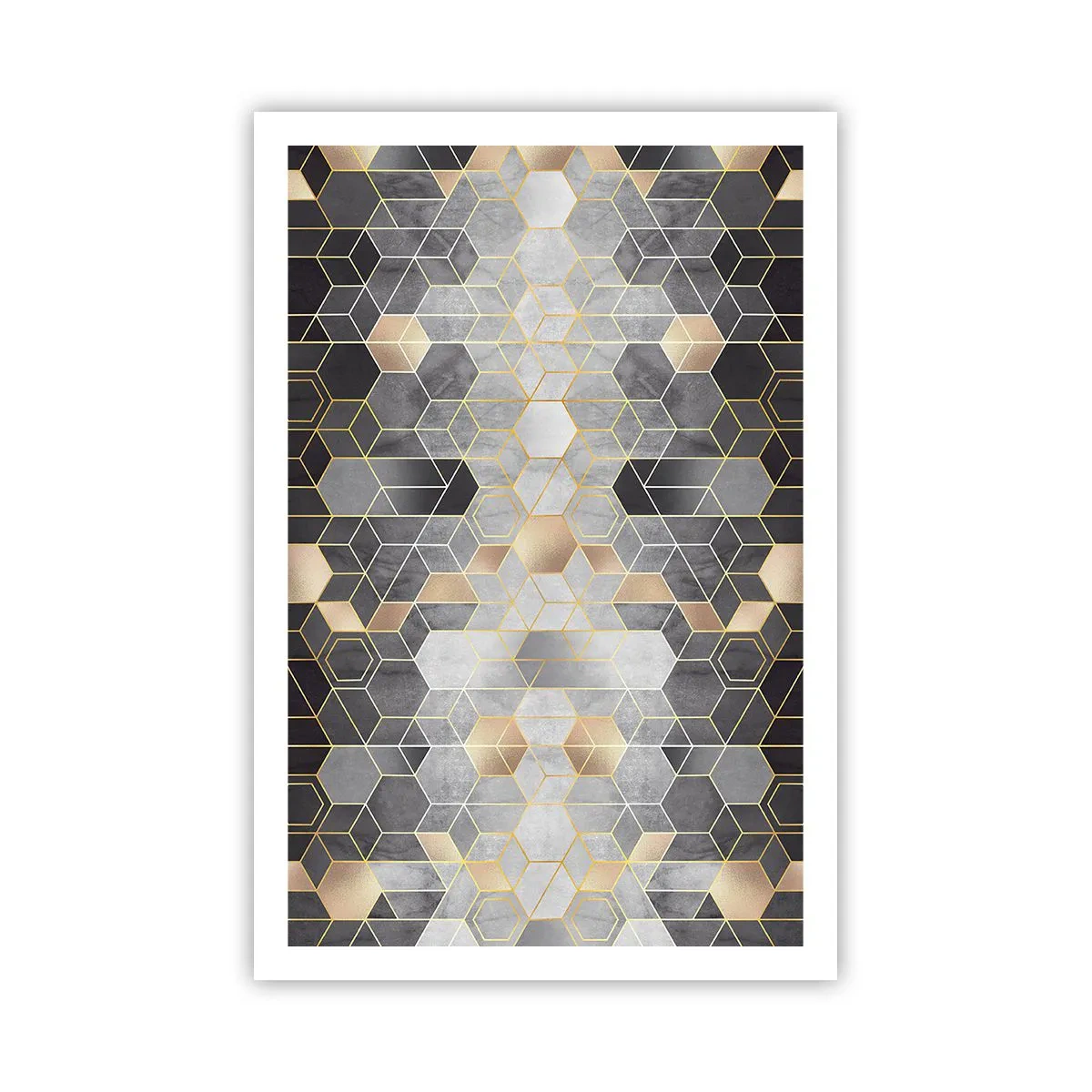 Poster - Composizione di diamante - 61x91 cm