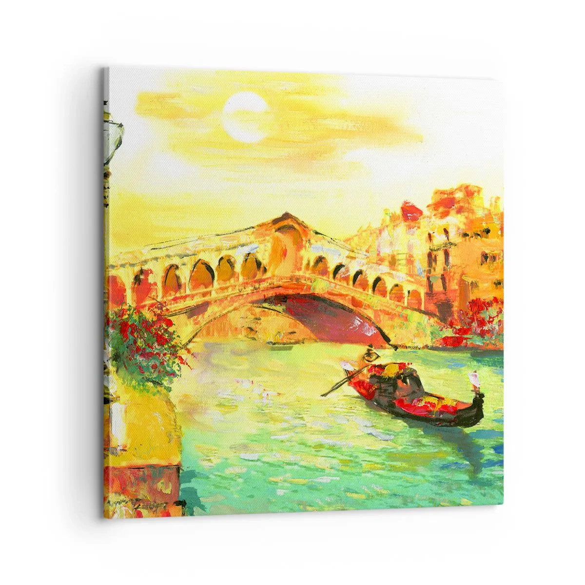 Quadro su tela - Stampe su Tela - Il pellegrinaggio degli innamorati - 60x60 cm