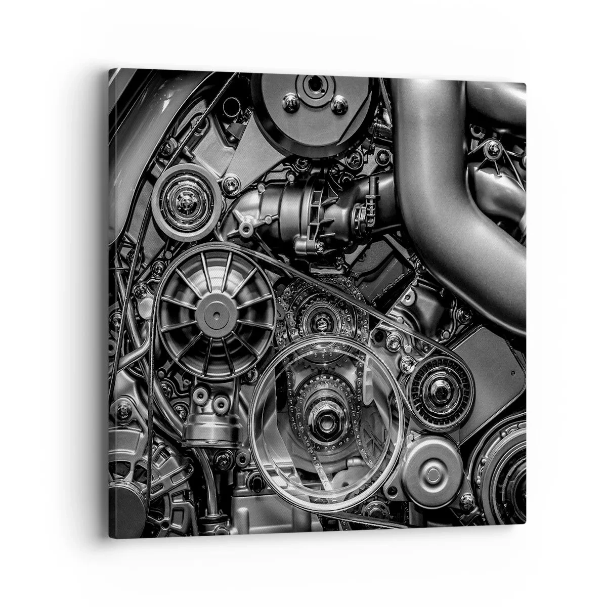 Quadro su tela - Stampe su Tela - La poesia della meccanica - 40x40 cm