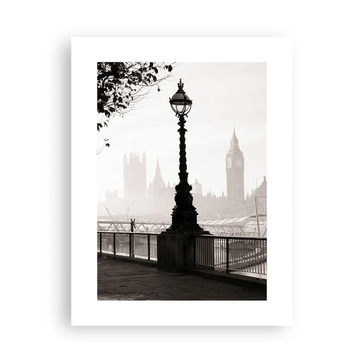 Poster - Un mattino a Londra - 30x40 cm