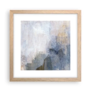 Poster in cornice rovere chiaro - Toni e accordi dei colori - 30x30 cm