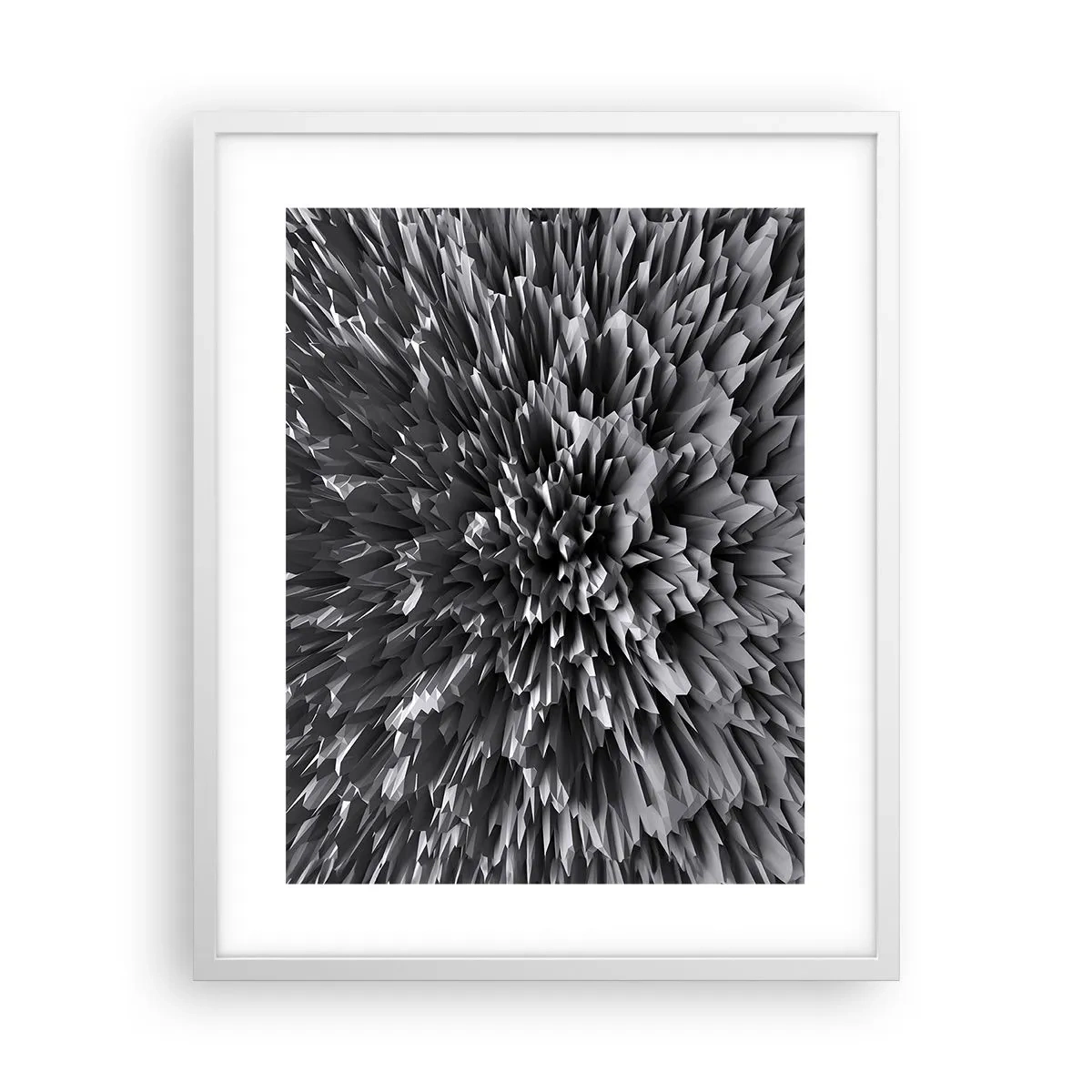 Poster in cornice bianca - Spigolosità massima - 40x50 cm