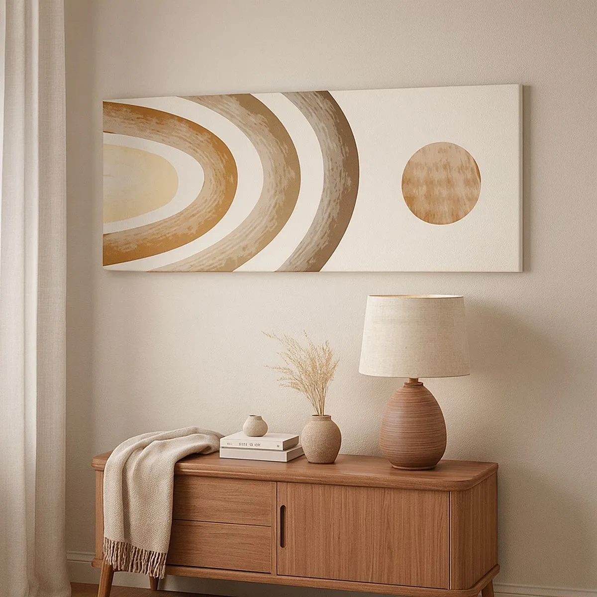 Quadro su tela - Stampe su Tela - In una galassia lontana - 100x40 cm