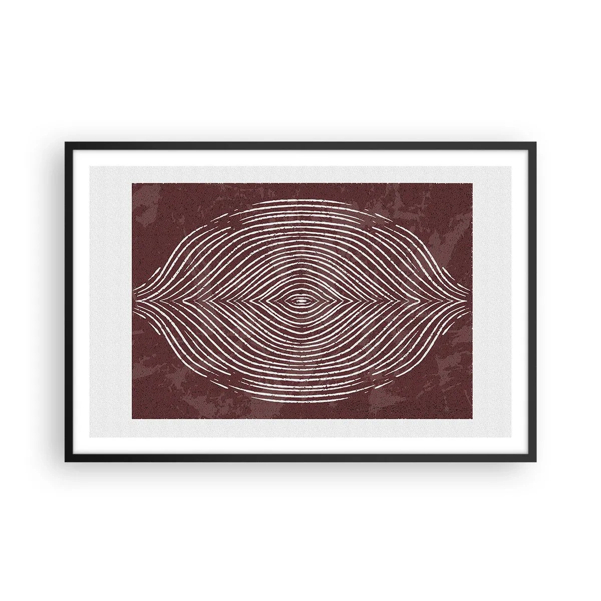 Poster in cornice nera - Lo spazio parlante - 91x61 cm