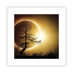 Poster - Eclissi totale - 30x30 cm