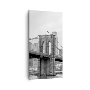 Quadro su tela - Stampe su Tela - Atmosfera di New York - 65x120 cm
